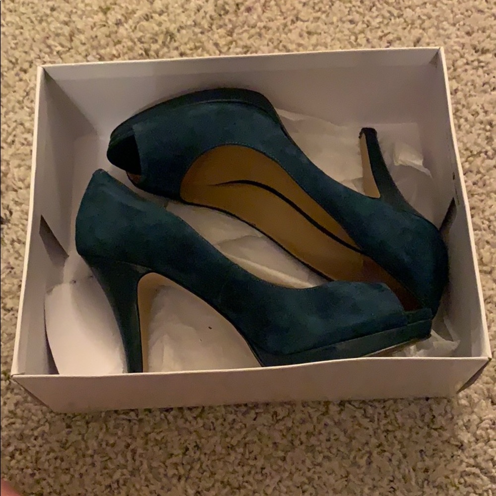 Nine West | Teal Pumps | Size 8 1/2